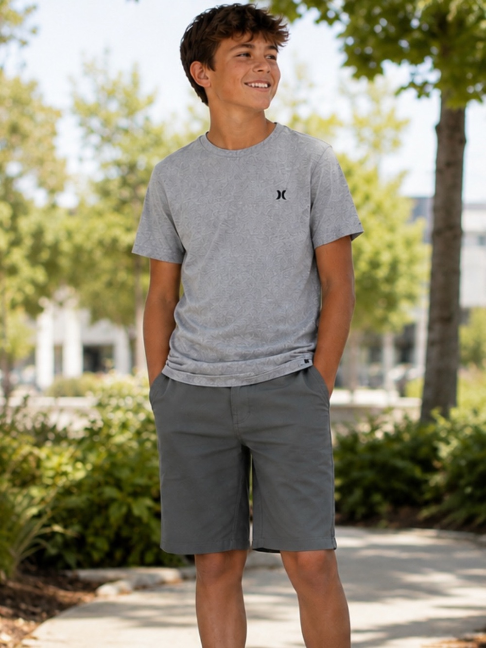 Hurley Boys Chino Shorts Size (Size 16) Casual School Summer Shorts